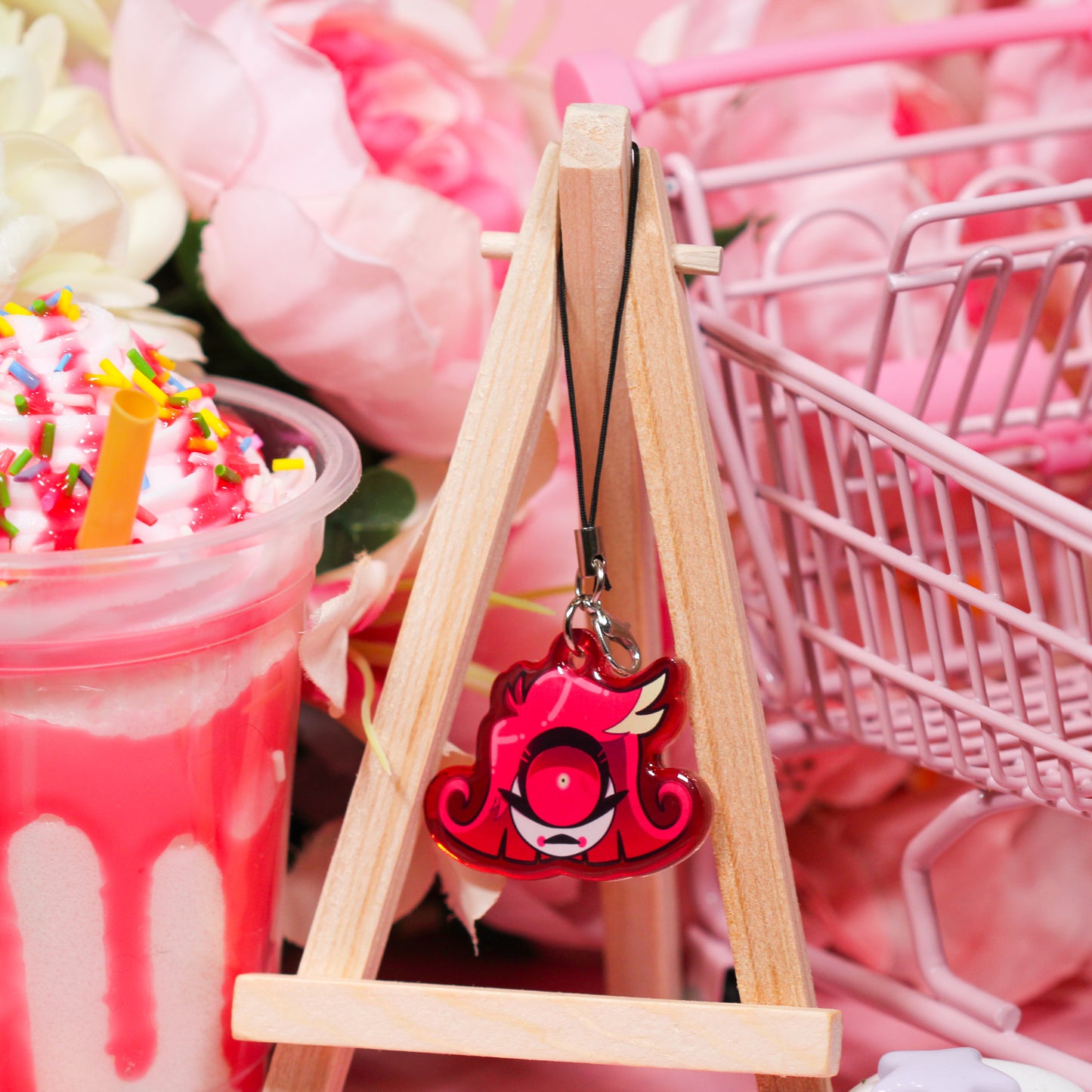 Hazbin Hotel Nifty Phone Charm