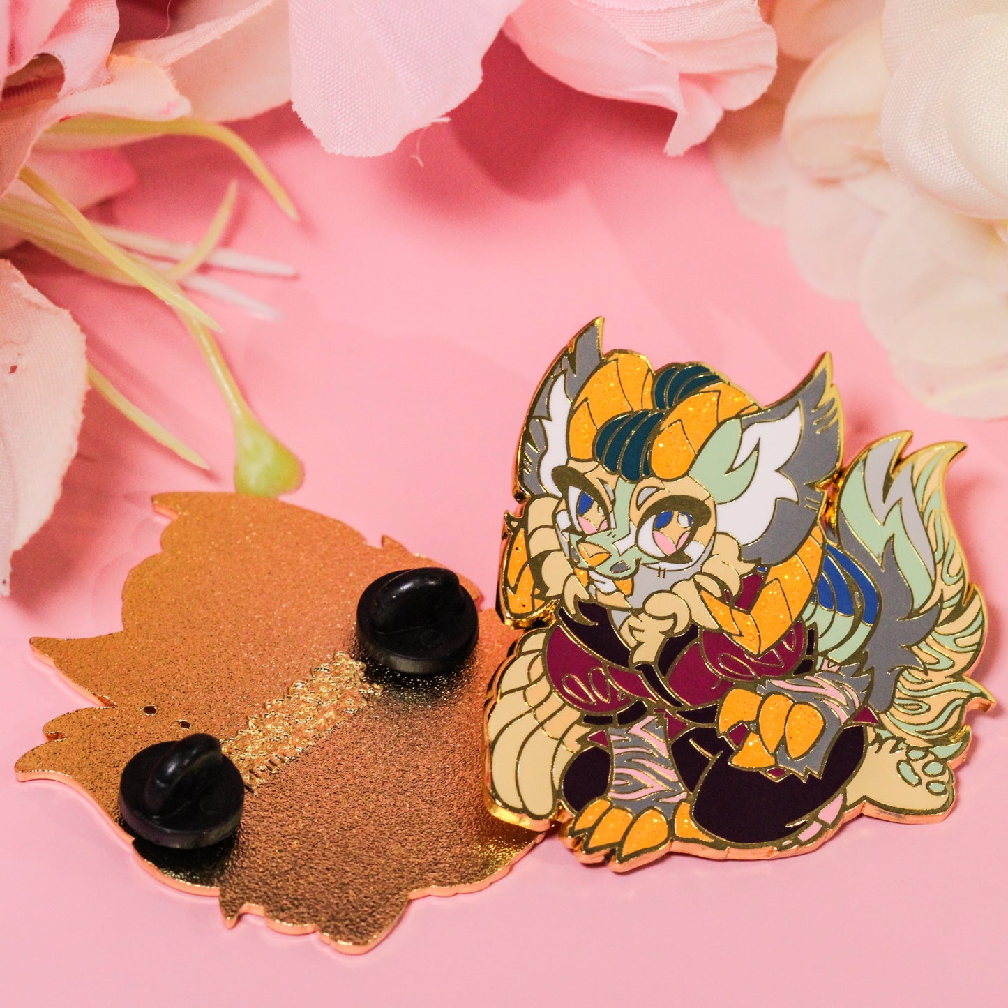 Jemisha and Valentina (#001-002) Character Enamel Pins