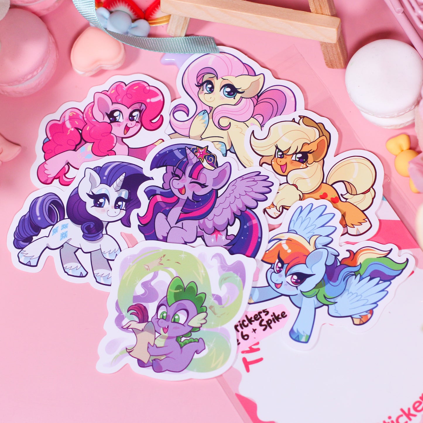 MLP Mane 6 Sticker Pack