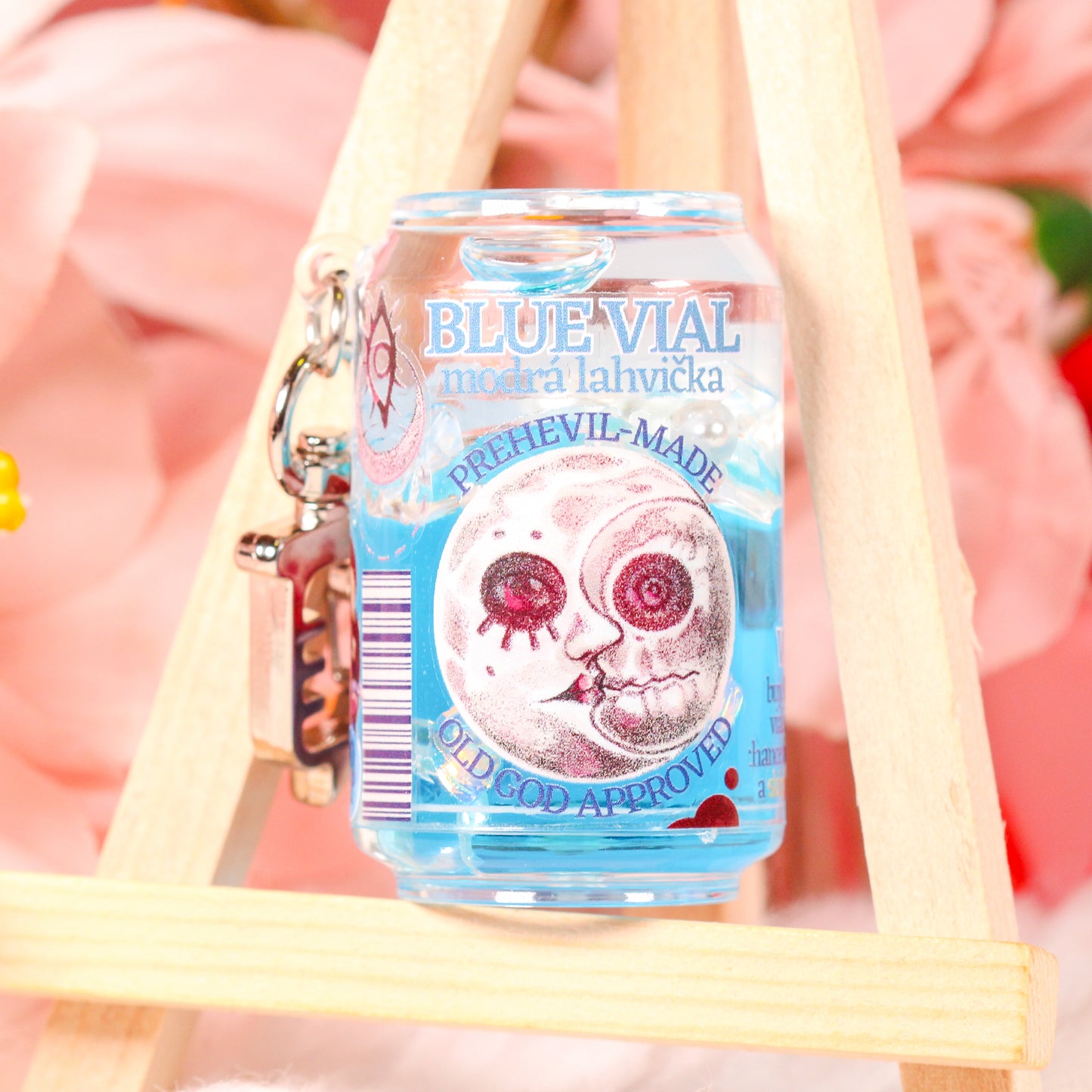 Fear & Hunger Blue Vial Liquid Charm