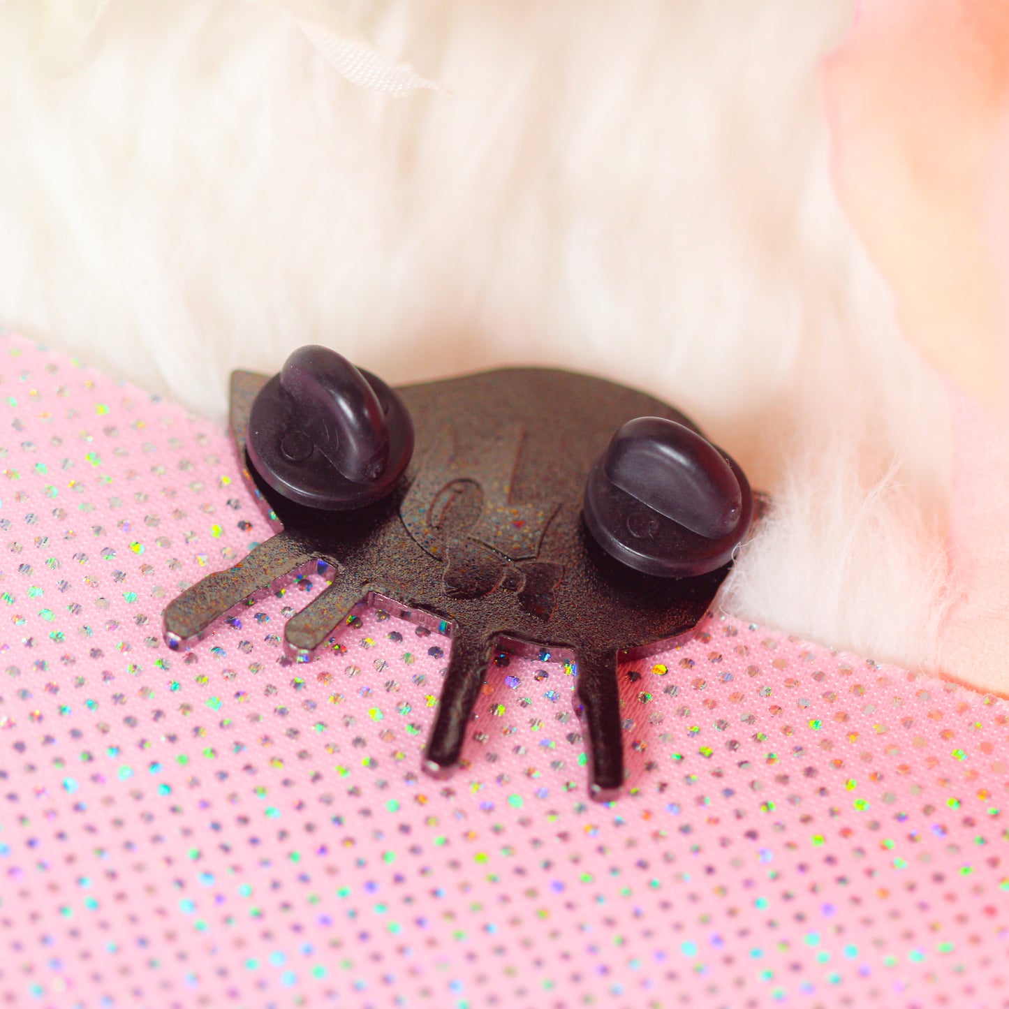 Fear & Hunger Pinecone Pig Enamel Pin