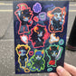 Homestuck Troll Sticker Sheets