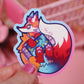 Friendly Foxes Vinyl Stickers