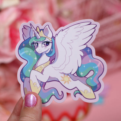 MLP Royal Sisters Vinyl Stickers