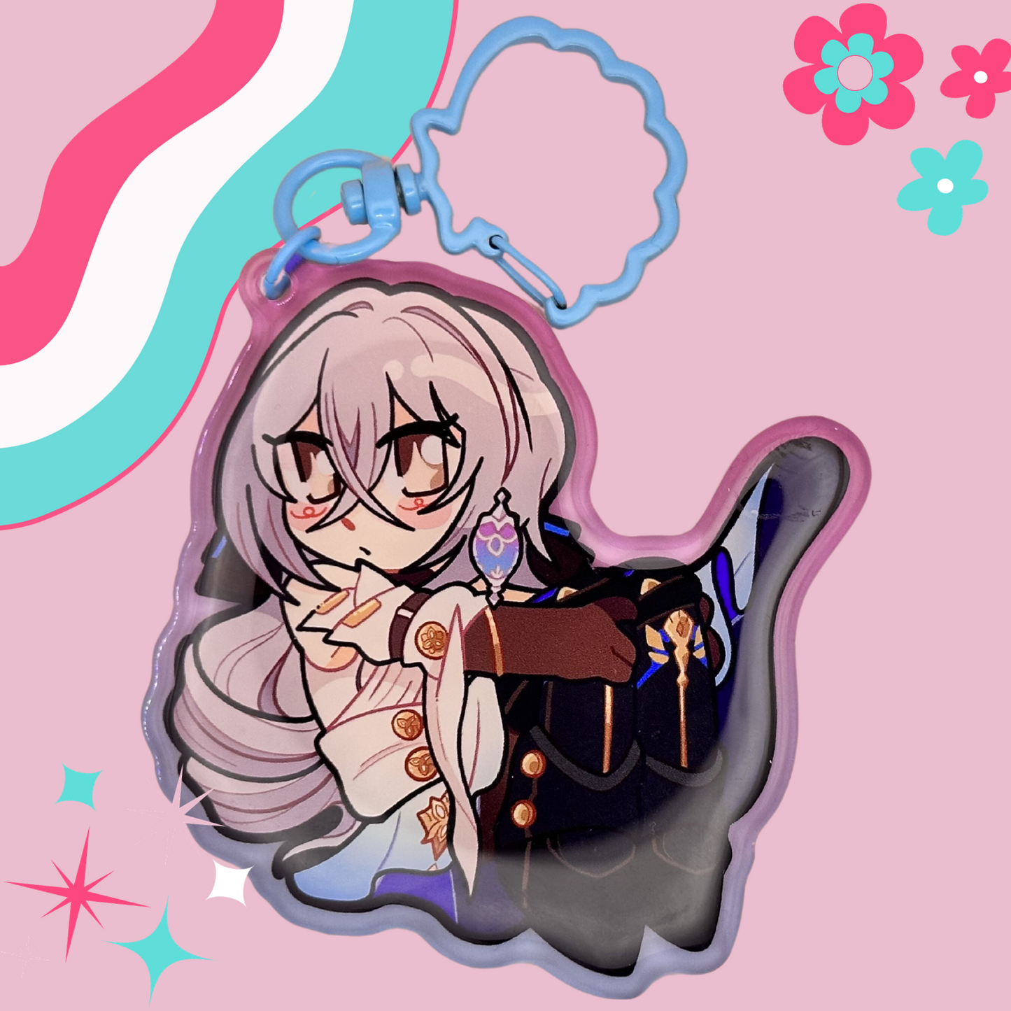 Bronya Honkai Star Rail Keychain