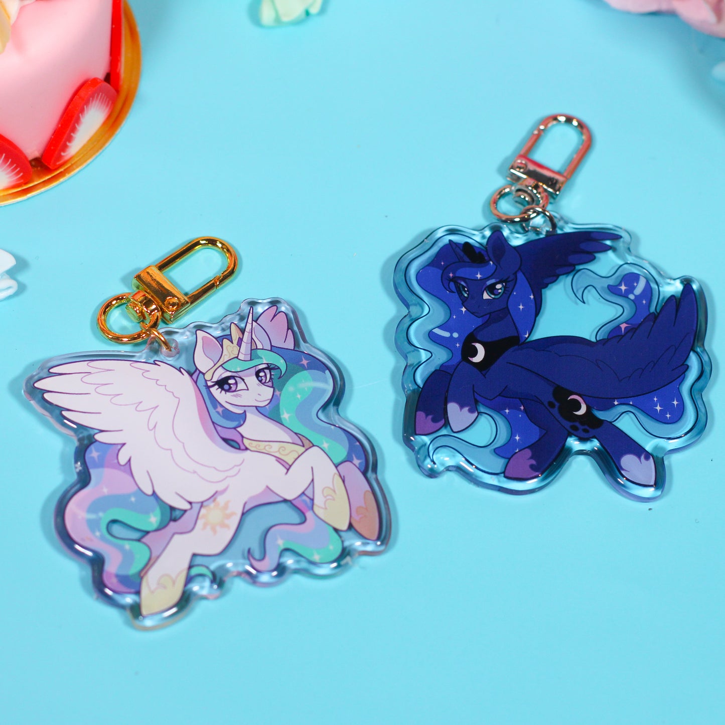 MLP Royal Sister Keychains