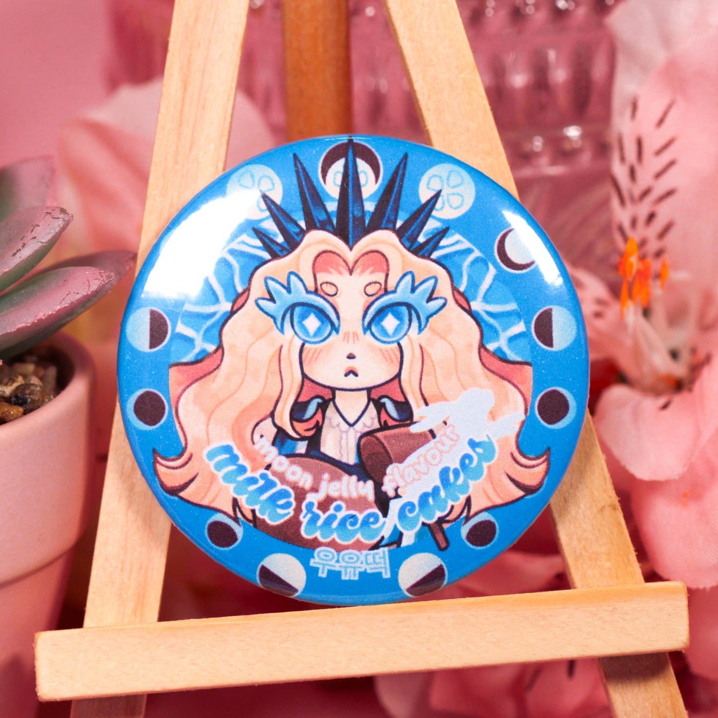 Moon Rice Cake OC Button