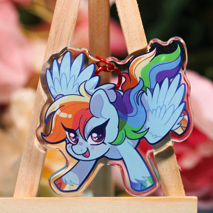 MLP Mane 6 Keychains