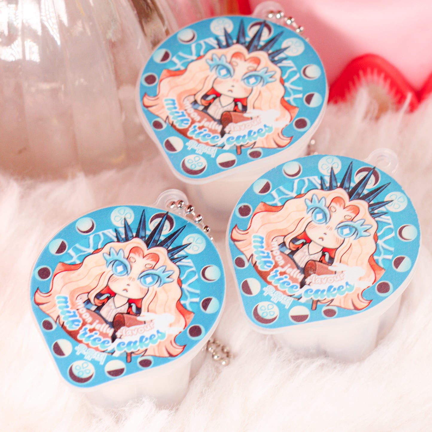 Moon Jelly Pudding Cup Charm