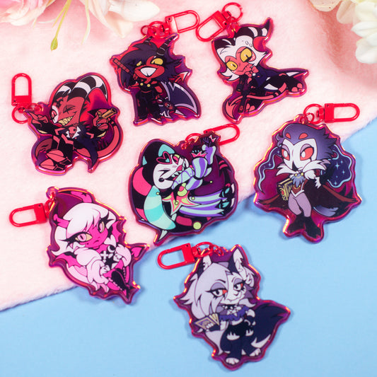 Helluva Boss Keychains