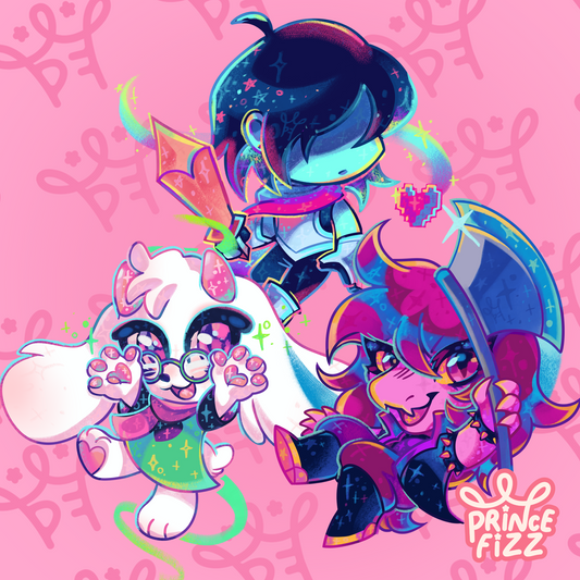 Deltarune Keychains [PRE-ORDER]