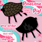 Fear & Hunger Pinecone Pig Enamel Pin [PRE-ORDER]