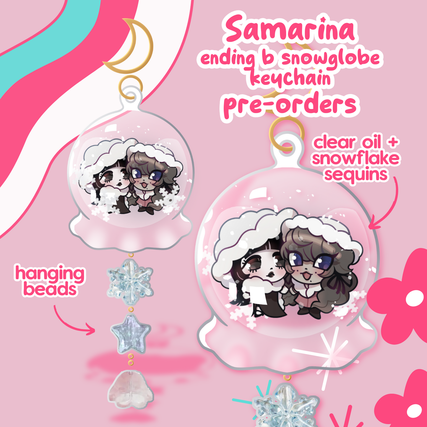 F&H Samarina Snow Globe Keychain [PRE-ORDER]